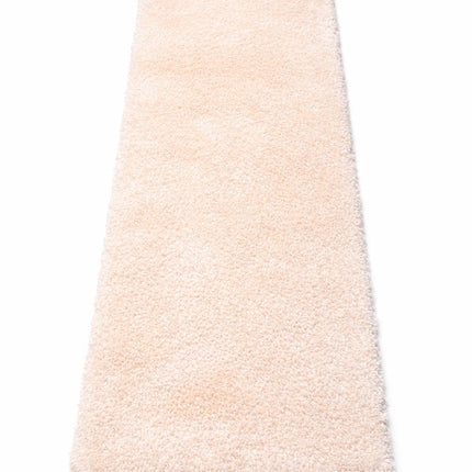 Soft Plush Runner Rug – 22x61 Inch Anti-Slip Hallway & Bathroom Carpet -  White