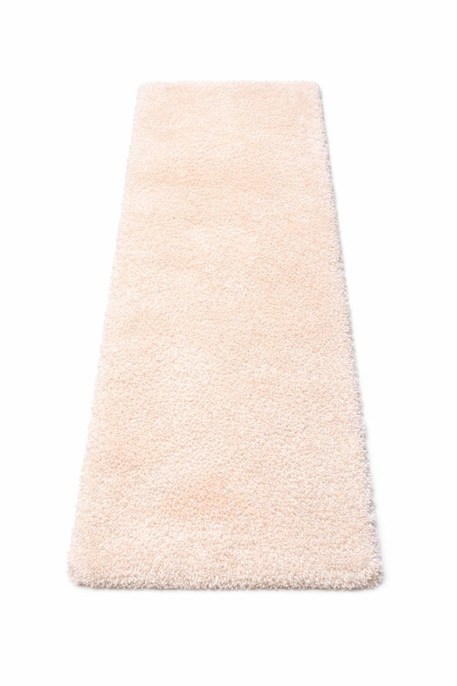 Soft Plush Runner Rug – 22x61 Inch Anti-Slip Hallway & Bathroom Carpet -  White