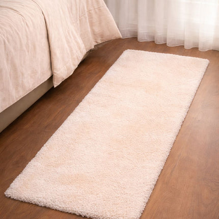 Soft Plush Runner Rug – 22x61 Inch Anti-Slip Hallway & Bathroom Carpet -  White