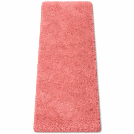 Soft Plush Runner Rug – 22x61 Inch Anti-Slip Hallway & Bathroom Carpet - Pink
