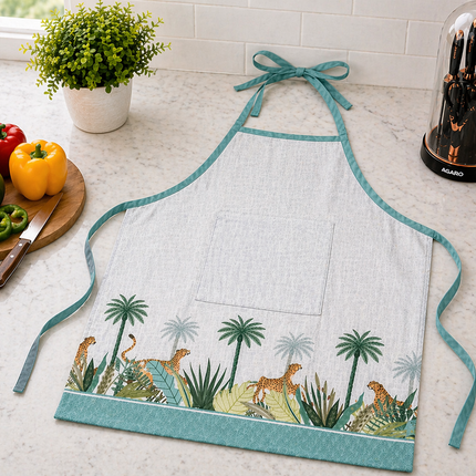 Palm Haven Kitchen Apron – Premium Cotton Cooking & Baking Apron for Women (Copy)