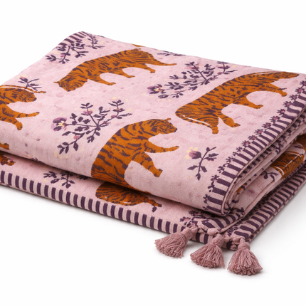 Shera Cotton Throw - Cozy Throw Blankets