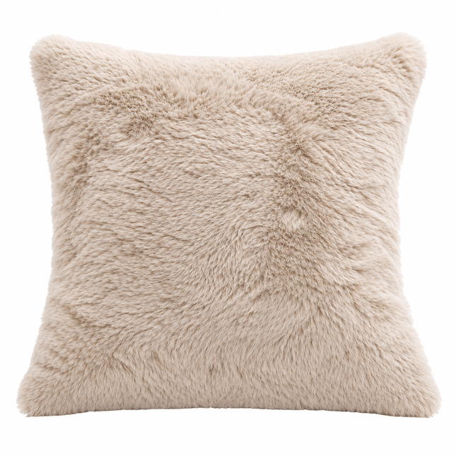 Ivory Faux for cushion cover 16x16.