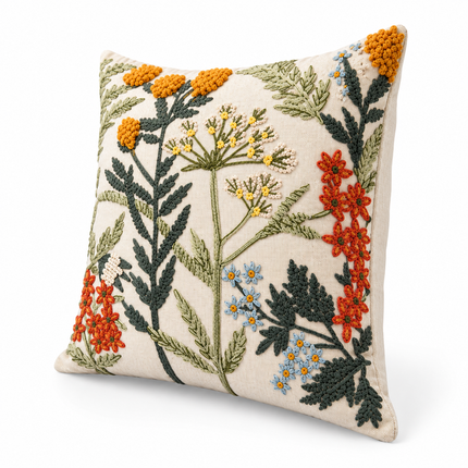 Wildflower Garden Cushion Cover 16x16