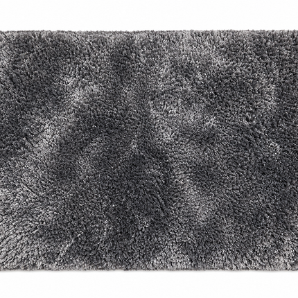 Loom & Linen Plush Shaggy Chenille Doormat – Soft Absorbent Floor Mat for Entrance, Bedroom & Bathroom