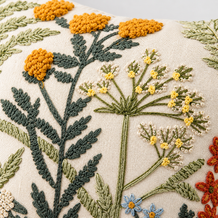 Wildflower Garden Cushion Cover 16x16