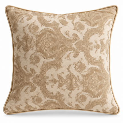 Royal Teal Damask Cushion Cover 16x16