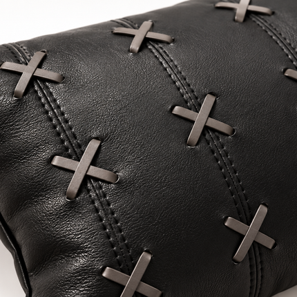 X-Factor Leather Cushion Cover 12x18