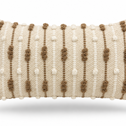 Boho Bliss Tassel Cushion Cover 12x18 inch
