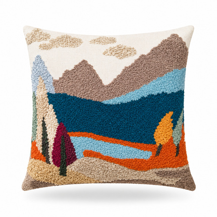 Wanderlust Landscape Cushion Cover 16x16