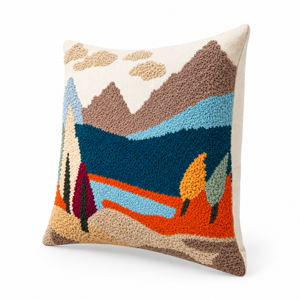 Wanderlust Landscape Cushion Cover 16x16