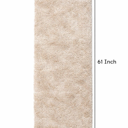 Soft Plush Runner Rug – 22x61 Inch Anti-Slip Hallway & Bathroom Carpet