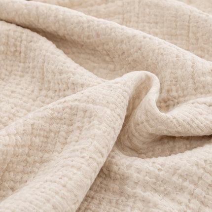 Cotton Crinkle Blanket - 100% Cotton Blanket for A/C and Summers